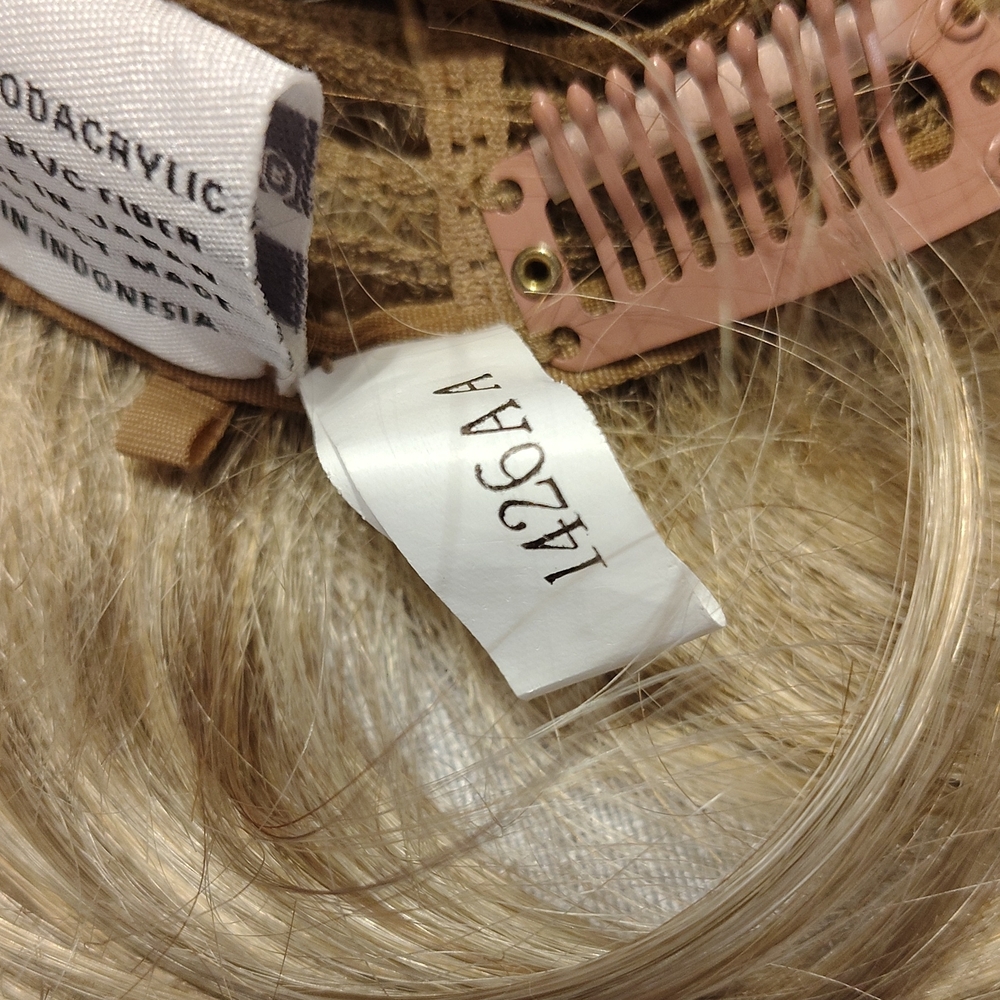 Paula Young Blonde Clip-In Hair Topper - Natural Blonde - Picture 9 of 11